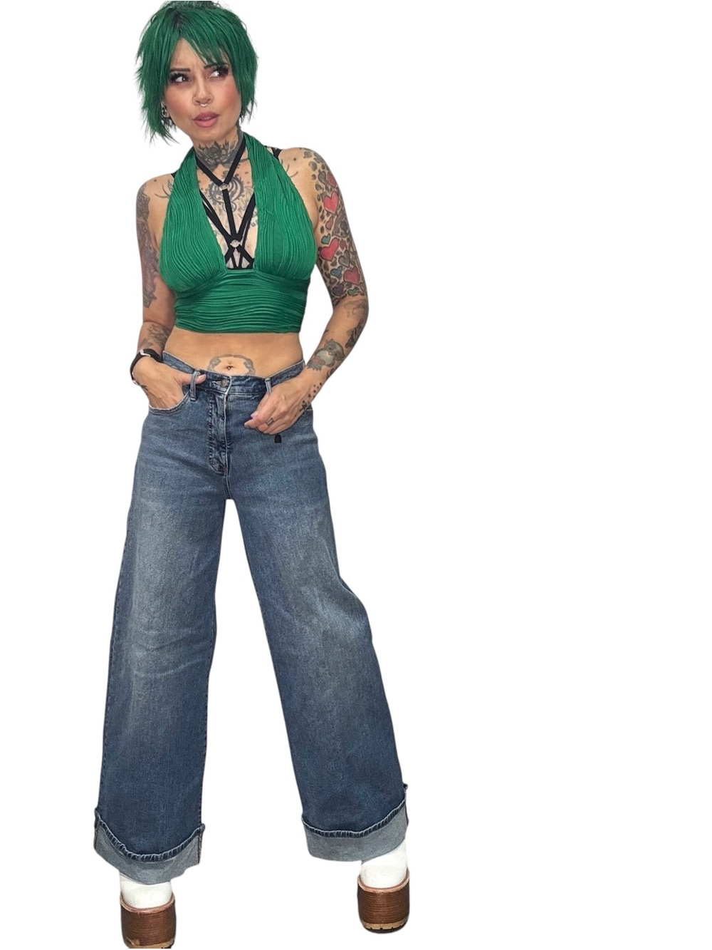 Jessica. Simpson Wide leg jeans - Picture 3 of 10